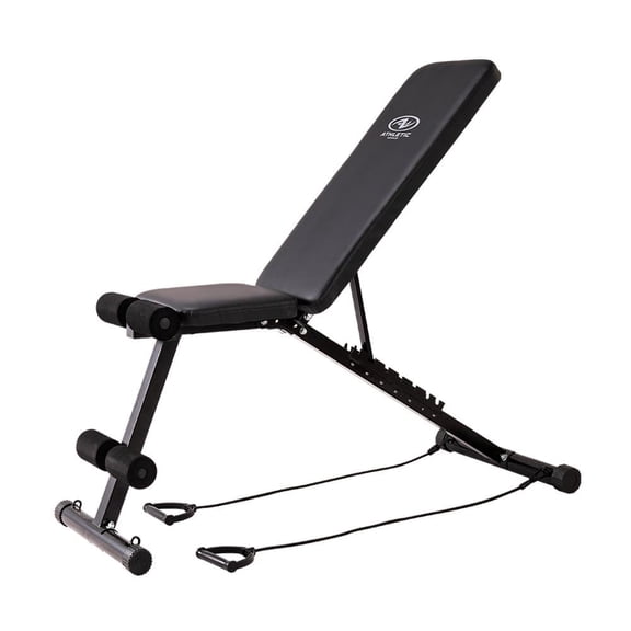 Banca de Ejercicio Plegable con Ligas Athletic Works WMSB-621