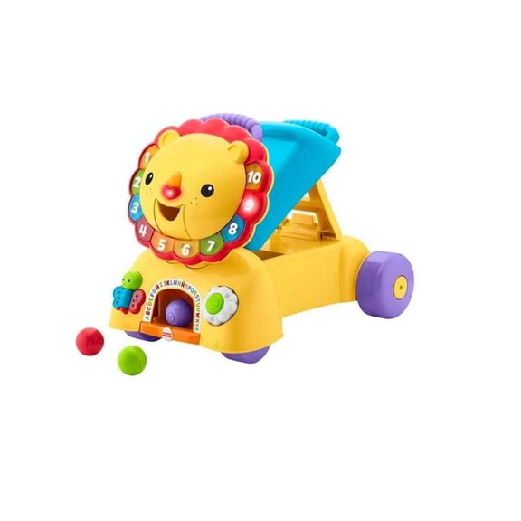Andadera para Bebé Mattel Fisher-Price León Camina Conmigo 3 en 1