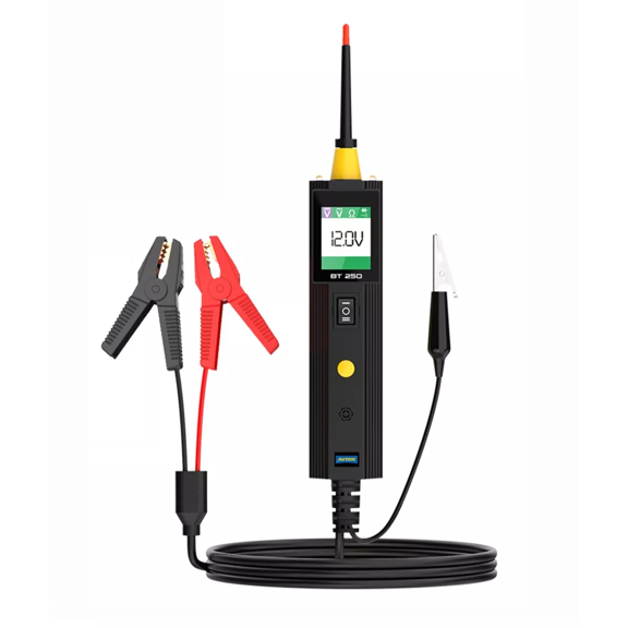Probador De Circuito Automotriz Autool 6-30v Power Probe Led, Negro