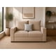 thumbnail image 1 of Love seat El Bazar Store Miami Lino Beige 2 plazas, Modular, Moderno, Sala, 1 of 4