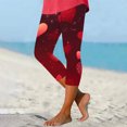 thumbnail image 1 of TaTaai Valentine's Day Printed Non-see-through Women High Waisted Yoga Leggings Stretchy Breathable Elastic Gym Workout Casual Daily Full Length Pants Gift, 1 of 5