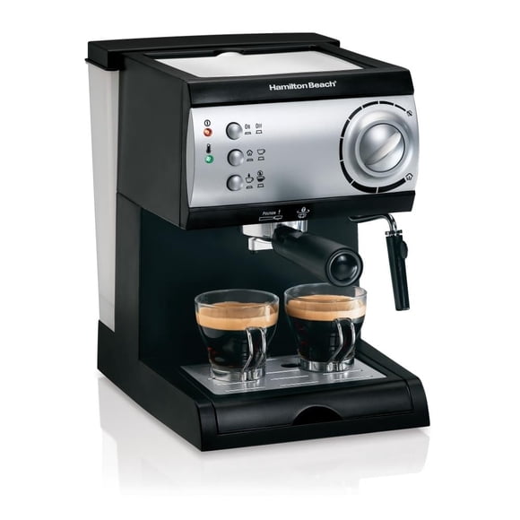 Máquina de Espresso Hamilton Beach 15 Bares Negro