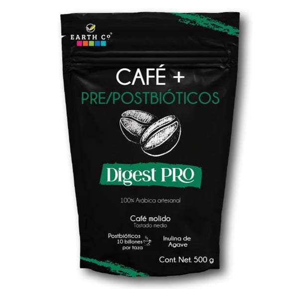 Café + PRE/POSTbióticos 500 grs Mólido