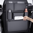 thumbnail image 1 of pstuiky Respaldo del asiento del automóvil Almohadilla protectora para evitar patadas Protección del asiento trasero Interior del automóvil Almohadilla protectora del respaldo para evitar suciedad, 1 of 7