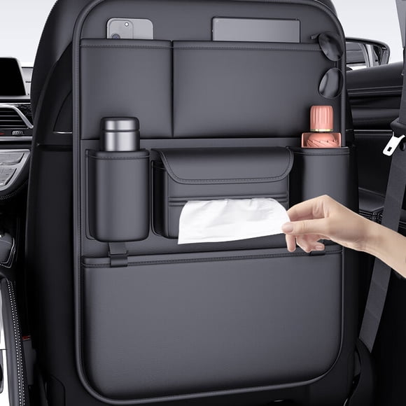 pstuiky Respaldo del asiento del automóvil Almohadilla protectora para evitar patadas Protección del asiento trasero Interior del automóvil Almohadilla protectora del respaldo para evitar suciedad