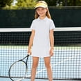 thumbnail image 4 of Conjunto de 3 piezas para niños y niñas: blusa de manga corta, uniforme escolar, camiseta deportiva, suave, transpirable, informal y bonita, como se muestra en la imagen, paquete de 3, de 2 a 15 años., 4 of 5