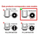 thumbnail image 2 of 2 Focos Led 1156 Bau15s Direccionales Py21w 7507 Cuartos Luz Roja 150° Malubero Rojo, 2 of 5