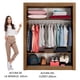 thumbnail image 5 of Ropero Closet Madesa Denver 2 Puertas Corredizas Marrón/Negro, 5 of 9