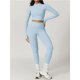 thumbnail image 4 of Chaqueta de Yoga for mujer, chaqueta de Yoga deportiva for correr al aire libre con cremallera, chaqueta de manga larga, ropa de Yoga de secado rápido for niñas, 4 of 6