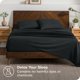 thumbnail image 3 of Juego de Fundas de Almohada Bare Home Cierre Tipo Sobre Colección Premium 1800 Color Negro Tamaño King 20 x 36 2 Unidades, 3 of 6