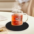 thumbnail image 5 of Coaster Redondo Aislado y Grueso de 12cm, Base Antideslizante de Goma Suave para Tazas de Café o Té, Protector de Mesa Resistente a Derrames para Hogar Cocina u Oficina, 1 Unidad, 5 of 5