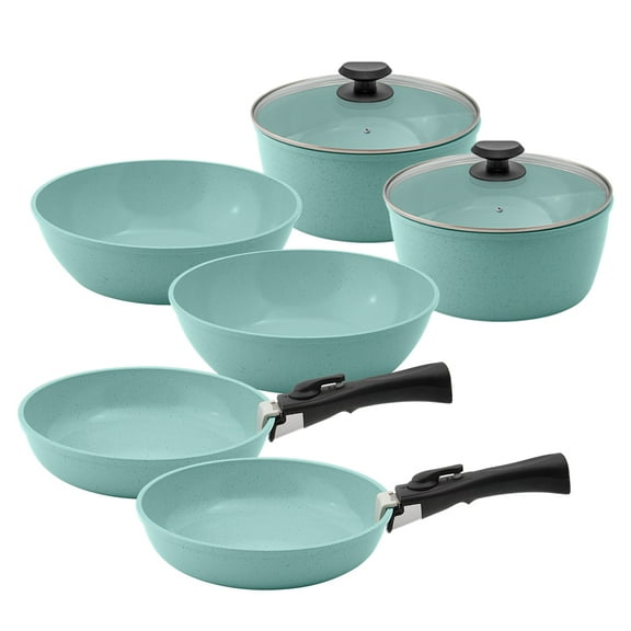 Batería de Cocina Jade Cook 2 PACK Mango Desmontable C0190-08