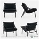 thumbnail image 1 of Silla de Metal Zinus Ada con Cojines de Memory Foam Color Negro, 1 of 6