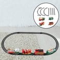 thumbnail image 1 of de tren eléctrico piezas para niños, juguetes de tren que incluyen motor de locomotora, de juguete clásico, regalos para, 1 of 8
