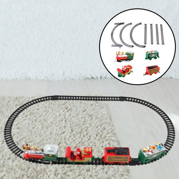 de tren eléctrico piezas para niños, juguetes de tren que incluyen motor de locomotora, de juguete clásico, regalos para
