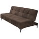 thumbnail image 2 of Sofa Cama Reclinable El Bazar Store New York Terciopelo Chocolate Futón 3 posiciones Sala, 2 of 7