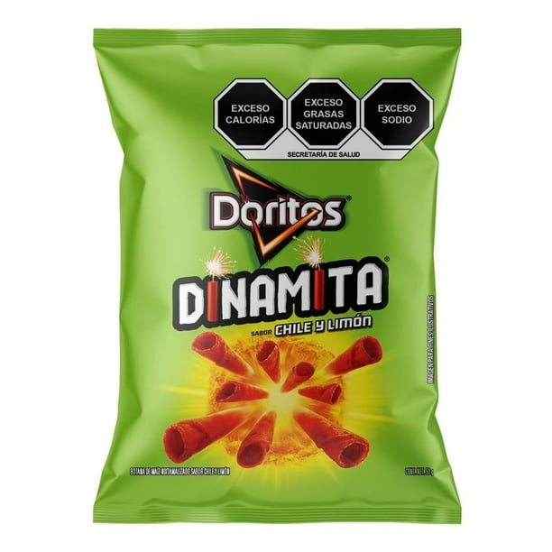 Imagen 3 de Botana Doritos Dinamita sabor chile y limón 50 g