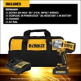 thumbnail image 2 of Llave de impacto inalámbrica DEWALT 20V MAX XR 3/4 con batería, 2 of 8