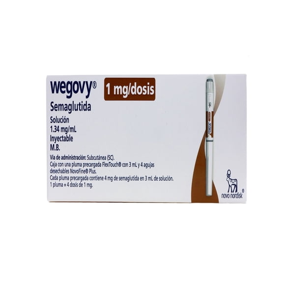Wegovy 1Mg Pluma 4 Dosis 1.34Mg