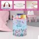 thumbnail image 4 of Cesta de lavandería para niños con diseño de sirena, cesta de lavandería para bebés y niñas, con dis, 4 of 6