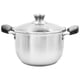 thumbnail image 5 of Juego de Cacerolas de Acero Inoxidable Ambient 21 Bateria de cocina con Utensilios de Nylon Plateada, 5 of 12