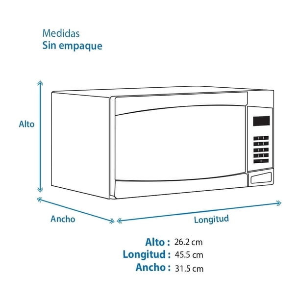 Imagen 4 de Microondas Whirlpool 0.7 Pies Silver Acabado Espejo