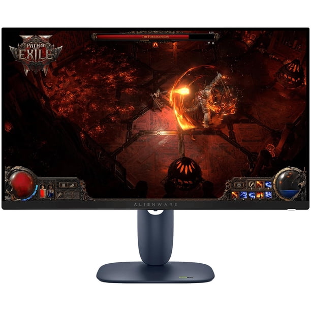 Monitor Gamer ALIENWARE 27" QHD 180Hz 1ms Fast IPS HDMI DP Soporte Ajustable AW2725DM Maxima Fluidez y Reaccion