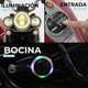 thumbnail image 4 of Moto electrica para niño y niña montable chopper con copiloto y musica color rojo, 4 of 5