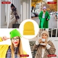 thumbnail image 4 of Gorro de punto Sonducket Beanie Hat A prueba de viento Amarillo, 4 of 5
