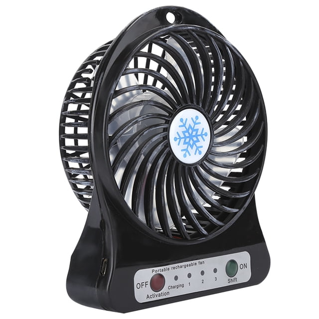 Mini ventilador de escritorio NikouMX recargable por USB | Walmart en línea