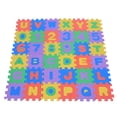 thumbnail image 3 of 36 piezas de tapete de juego de espuma EVA suave con números y letras para bebés y niños, juguetes para gatear, 3 of 15