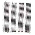 thumbnail image 3 of 4 piezas de vías de ferrocarril a escala HO, accesorios versátiles para manualidades de bricolaje, vías de ferrocarril para 1:87 241 cm x 3 cm, 3 of 9