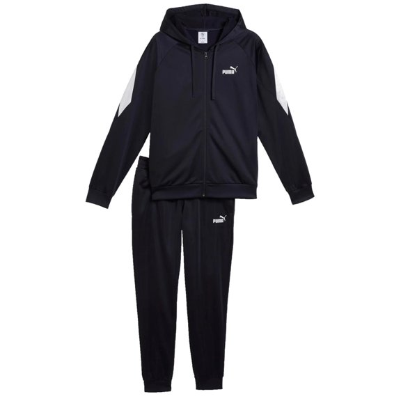 Conjunto Puma Poly Suit Hooded para Hombre 691768-16 azul marino L
