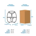 thumbnail image 4 of Freidora de Aire Proctor Silex 2 L Exterior Plástico 35055 Negro, 4 of 6