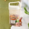 thumbnail image 4 of Vaso portátil para desayuno de avena con cuchara | Bandeja de hielo desmontable para almacenar en frío | Tapa a prueba de fugas, 4 of 6