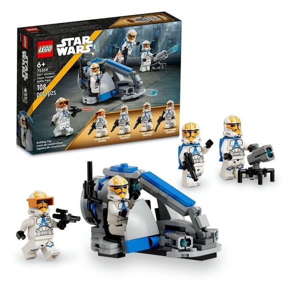 Set LEGO Star Wars Pack de Combate Soldados Clon de la 332 de Ahsoka 75359