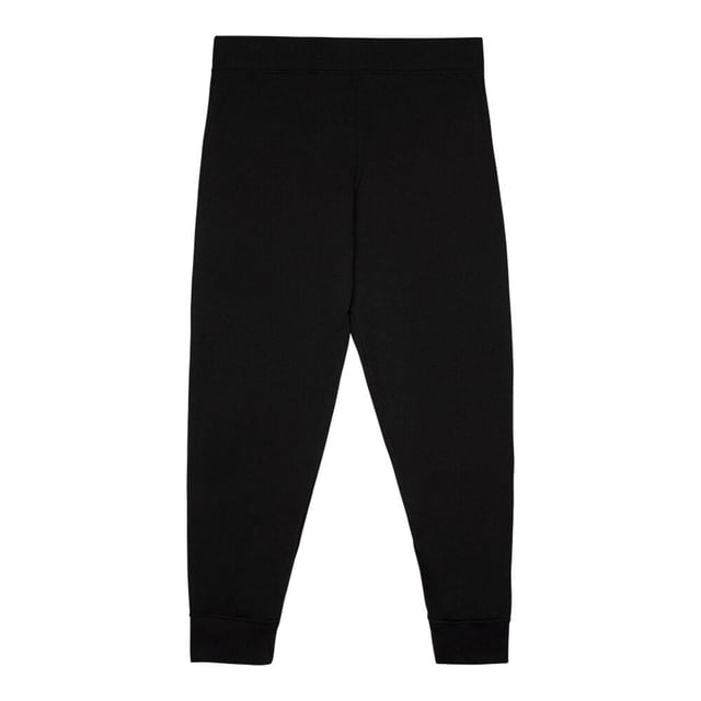 Jogger Fruit Of The Loom Para mujer, de felpa, negro, talla G