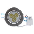 thumbnail image 3 of Foco Empotrable De Luz De Techo Led Regulable De 3 * 1W Luz Blanca Fría 200-245V Advancent HA015370-00, 3 of 6