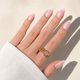 thumbnail image 1 of Uñas Postizas Cosmetics Blush Aura Serie X1 Almendra Corta, 1 of 8