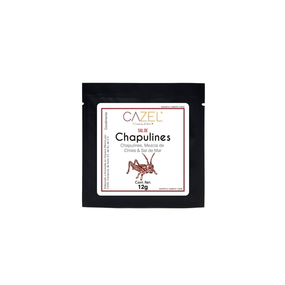CAZEL® CONDIMENTO SAL DE CHAPULIN 12 GR