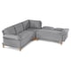 thumbnail image 5 of Sala Esquinera de Velvet Gris Claro Makora Modelo Elton, 5 of 7