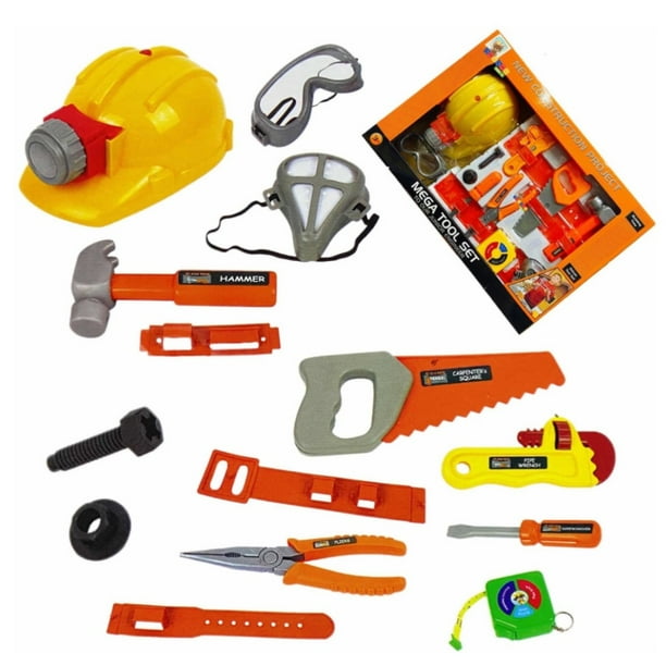 Set de Herramientas de Construccion Chucho Toys Mega Tool Set 14pz Herramienta Construccion Infantil