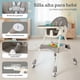 thumbnail image 2 of Silla Alta Para Bebé Yei Gris 6 En 1 Plegable Con Doble Charola, Cinturón De 5 Puntos Y Asiento Ajustable, 2 of 8
