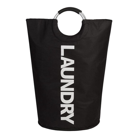 Cesta grande de lavandería 115L con manijas de lavado de la papelera para negro Zulema Cesto de la ropa