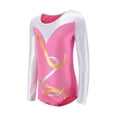 thumbnail image 3 of Maillot de gimnasia para niña, ropa deportiva, traje de ballet para niña, ropa de equipo, atuendo, largo 8, 3 of 8