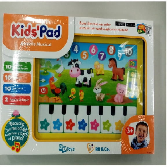 KIDS PAD AZ BOOKS ARCOIRIS MUSICAL