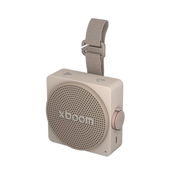 Bocina LG xboom Mini Gris by will.i.am Bluetooth Portátil y Compacta
