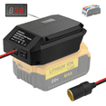 thumbnail image 1 of Para de*walt 18V a 12V Step Down Power Adaptador de Batería, DIY Charger Convertidor Power Estación con Conector de Encendedor de Cigarrillos para Auto, 1 of 8