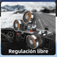 thumbnail image 5 of Ventilador Para Auto De 3 Cabezas Ajustables 360 Enchufe 12v Malubero Negro, Amarillo, 5 of 5