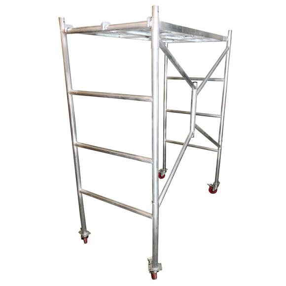 Andamio Plegable Ligero Tubular Acero 1.5mx 70cm X 1.4m